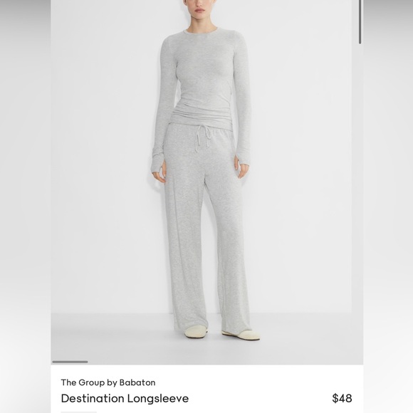 Aritzia The Group by Babaton Destination Long Sleeve- XXS - Picture 2 of 2